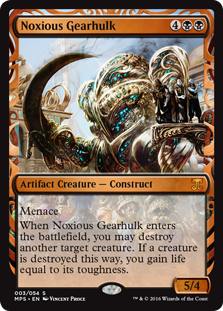 Noxious Gearhulk - Kaladesh Invention