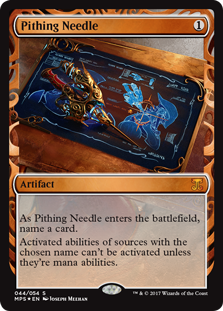 Pithing Needle - Kaladesh Invention