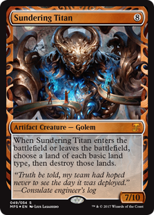 Sundering Titan - Kaladesh Invention
