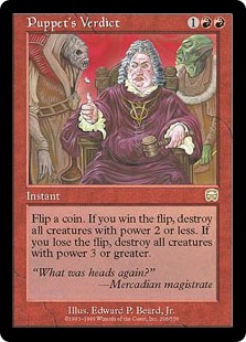 Puppet's Verdict (Foil) Puppet's Verdict (Foil)