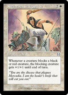 Righteous Indignation (Foil) Righteous Indignation (Foil)