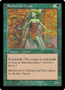 Rushwood Dryad (Foil) Rushwood Dryad (Foil)
