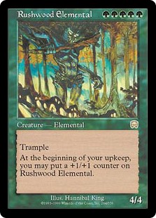 Rushwood Elemental (Foil) Rushwood Elemental (Foil)