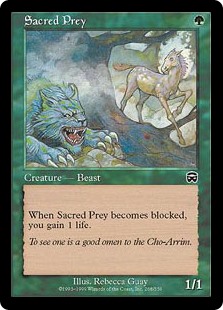 Sacred Prey (Foil) Sacred Prey (Foil)