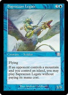 Saprazzan Legate (Foil) Saprazzan Legate (Foil)