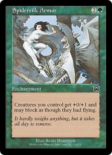 Spidersilk Armor (Foil) Spidersilk Armor (Foil)