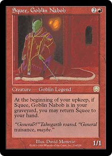 Squee, Goblin Nabob (Foil) Squee, Goblin Nabob (Foil)