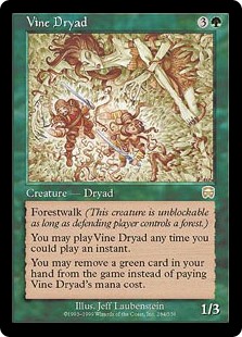 Vine Dryad (Foil)