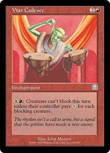War Cadence (Foil)