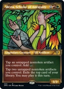 Meria, Scholar of Antiquity (Showcase) (Foil)