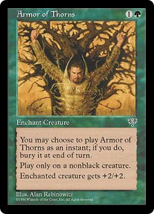 Armor of Thorns Armor of Thorns