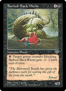 Barbed-Back Wurm Barbed-Back Wurm