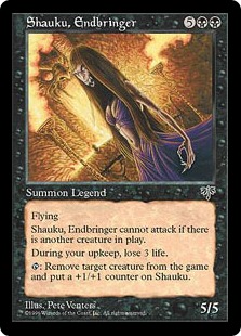 Shauku, Endbringer