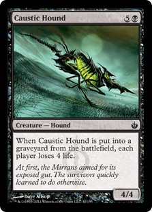 Caustic Hound (Foil)