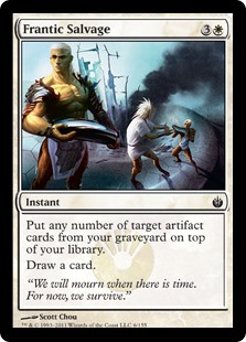 Frantic Salvage (Foil)