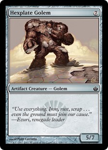 Hexplate Golem (Foil)