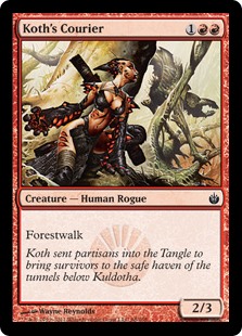 Koth's Courier (Foil)