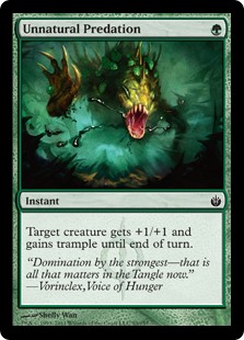 Unnatural Predation (Foil)