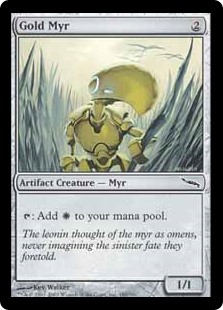 Gold Myr (Foil) Gold Myr (Foil)