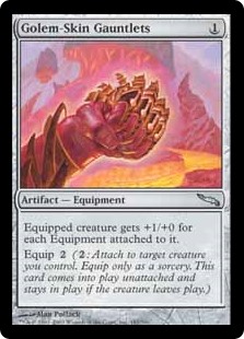 Golem-Skin Gauntlets (Foil) Golem-Skin Gauntlets (Foil)