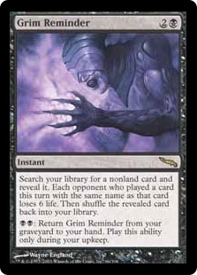 Grim Reminder (Foil) Grim Reminder (Foil)