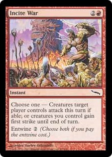 Incite War (Foil) Incite War (Foil)