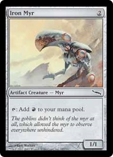 Iron Myr (Foil) Iron Myr (Foil)