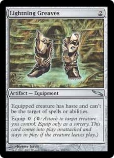 Lightning Greaves (Foil)
