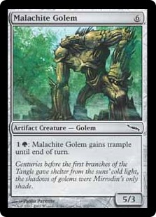Malachite Golem (Foil)