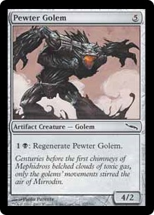 Pewter Golem (Foil)
