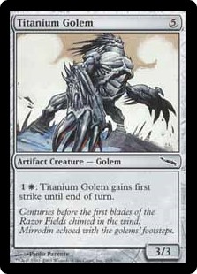 Titanium Golem (Foil)