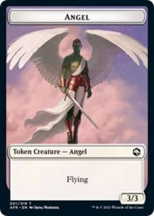 Angel // Soldier Double-sided Token (Secret Lair)
