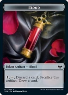 Blood Double-sided Token (Challenger 2022)