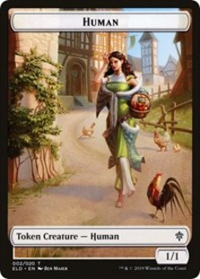 Human Double-sided Token (Challenger 2020)