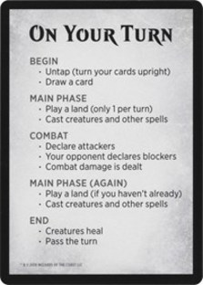 Rules Card (WAR Bundle)