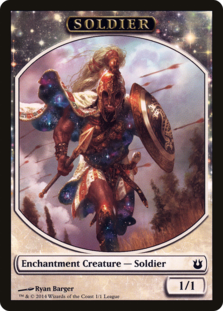 Soldier Token - Born of the Gods (League)