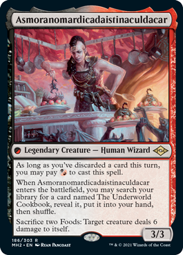 Asmoranomardicadaistinaculdacar (Foil)