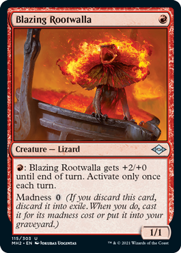 Blazing Rootwalla (Foil)