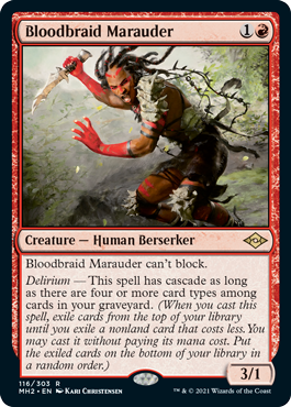 Bloodbraid Marauder (Foil)