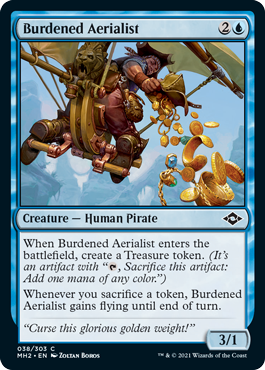 Burdened Aerialist (Foil)