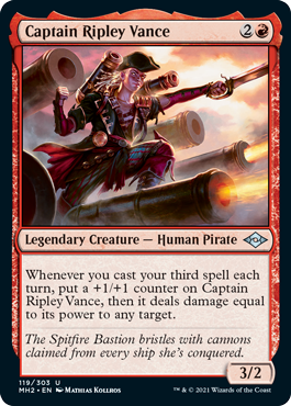 Captain Ripley Vance (Foil)