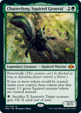 Chatterfang, Squirrel General (Foil)