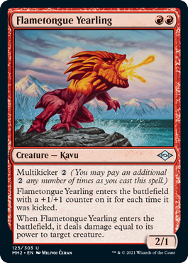 Flametongue Yearling (Foil)