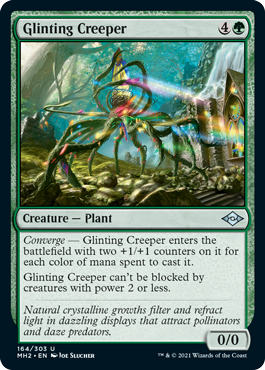 Glinting Creeper (Foil)