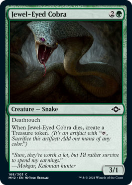 Jewel-Eyed Cobra (Foil)