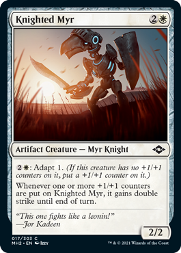 Knighted Myr (Foil)