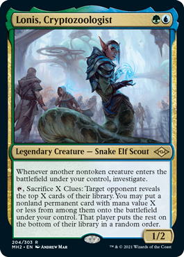 Lonis, Cryptozoologist (Foil)