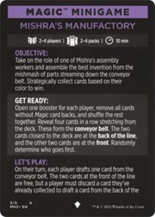 Magic Minigame: Mishra's Manufactory (Foil)