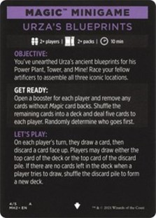Magic Minigame: Urza's Blueprints (Foil)