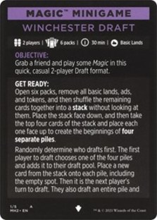 Magic Minigame: Winchester Draft (Foil)